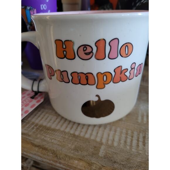 NEW Hello Pumpkin Mug - Picture 1 of 2